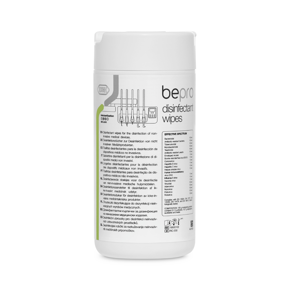 BePro DISINFECTANT WIPES - 120pz